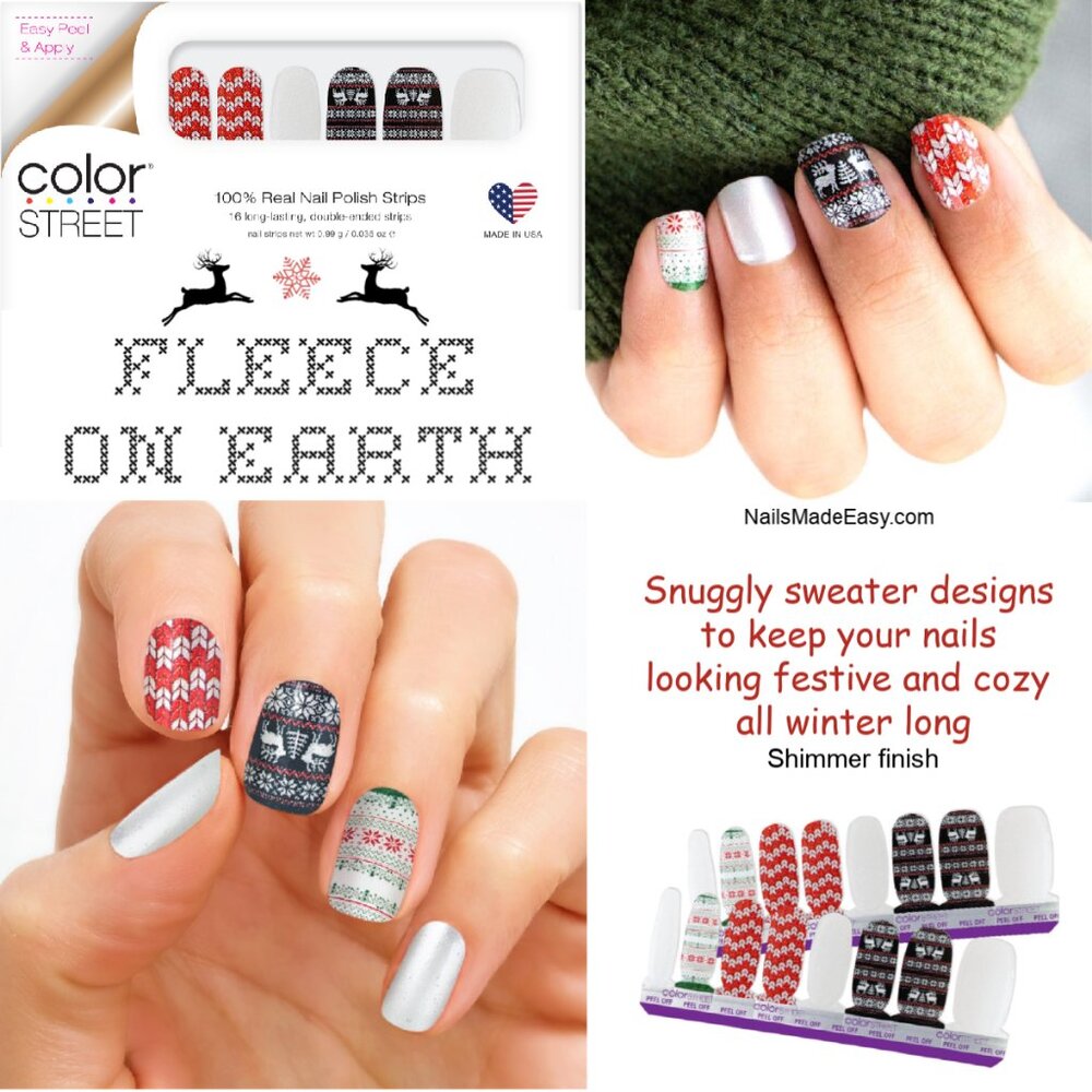 FLEECE ON EARTH Color Street Nail Set